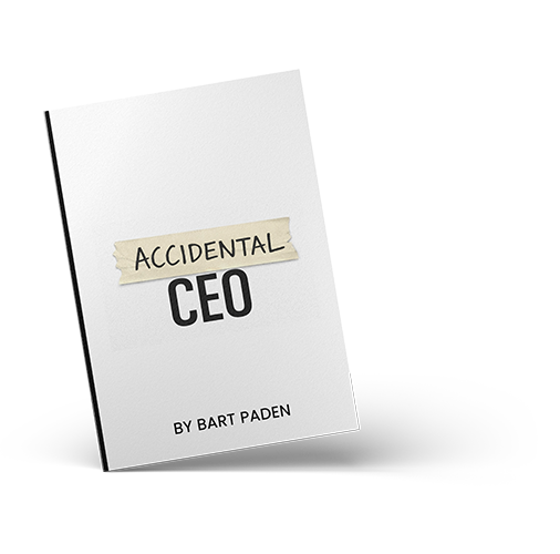 Accidental CEO by Bart Paden