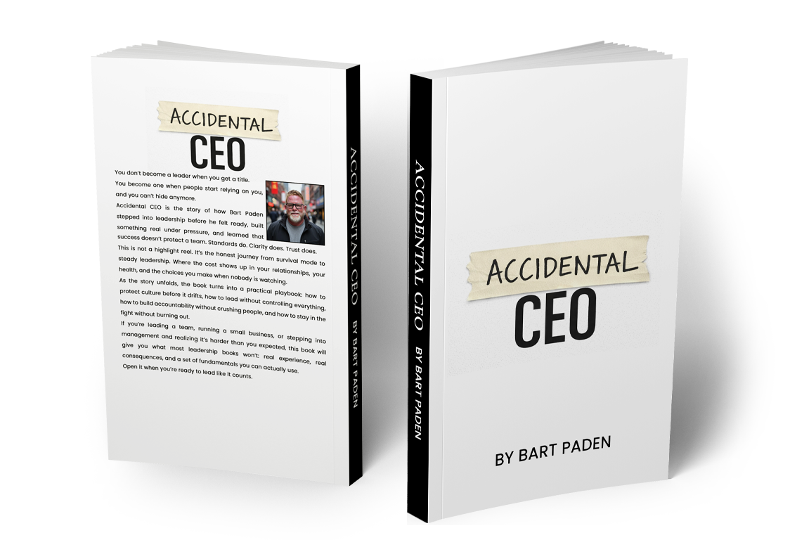 Accidental CEO covers