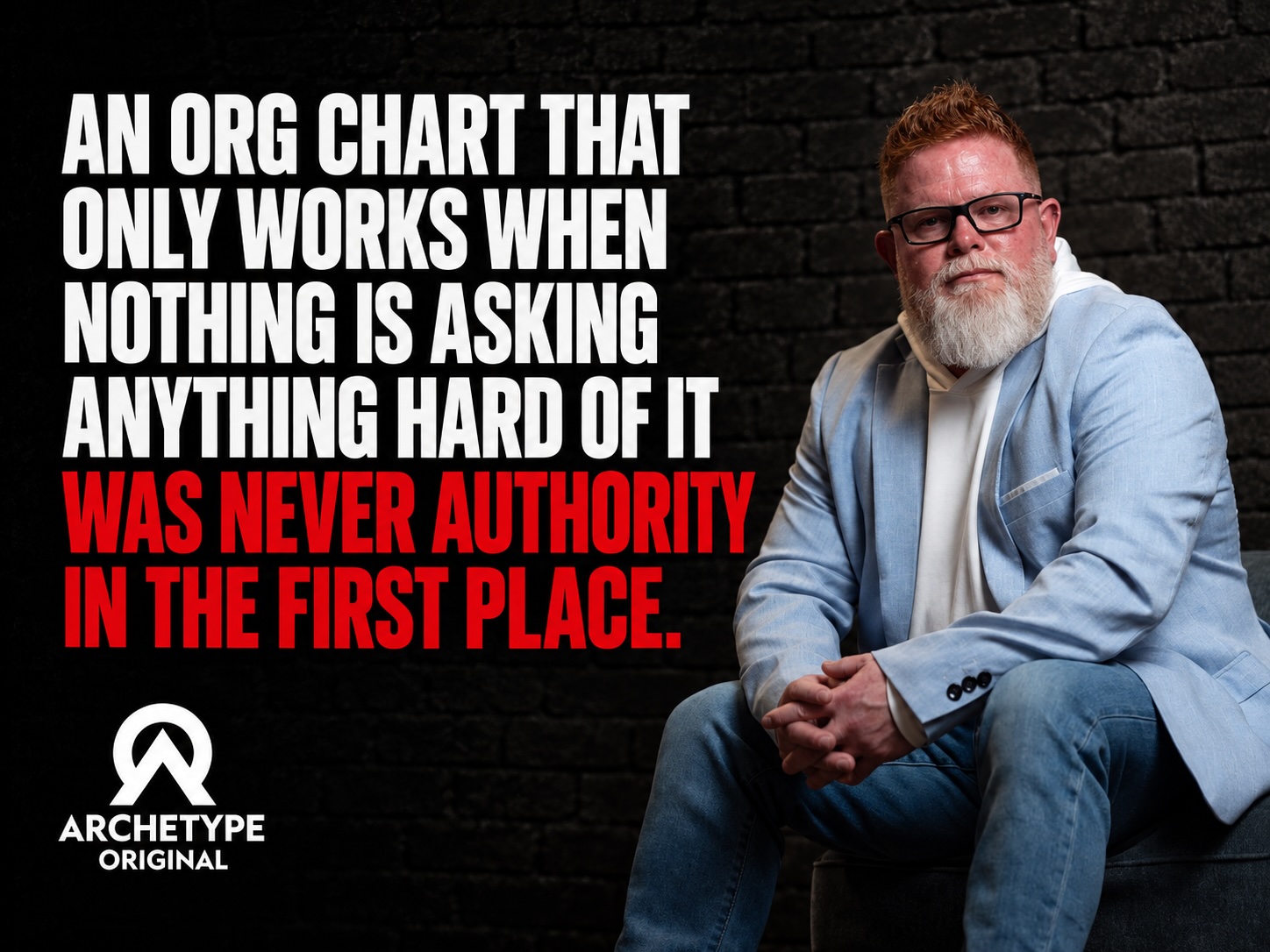 The Org Chart Only Works Until It's Tested